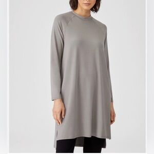 Eileen Fisher Women’s Viscose Jersey Crew Neck Dress